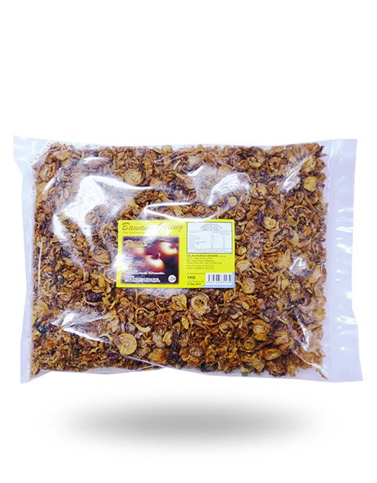 DRY15A Fried Shallots 1kg (plastic)